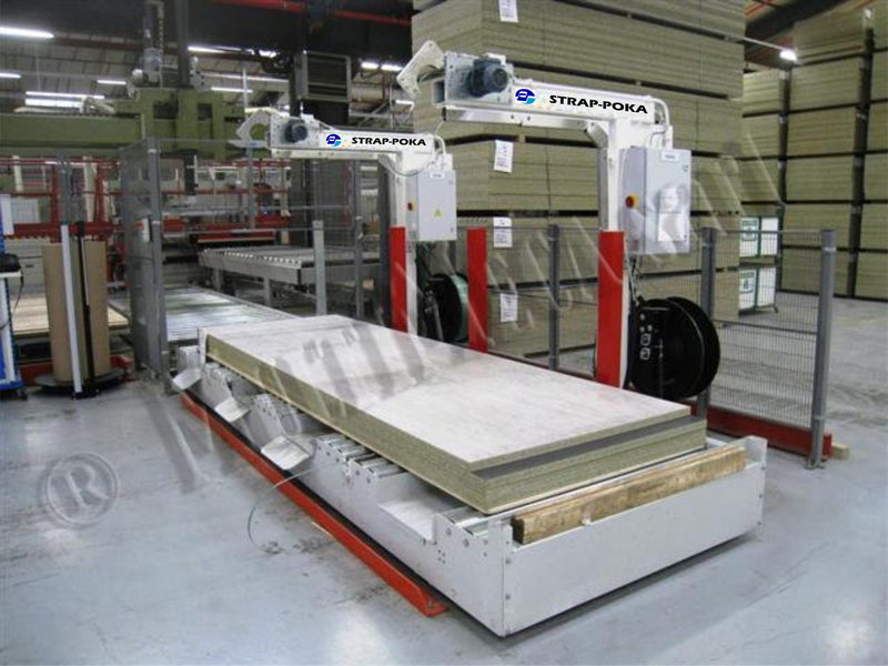Semi Automatic Pallet Strapping Machine Electric