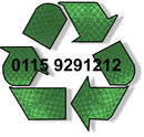 Plastic Strapping Recycling Logo