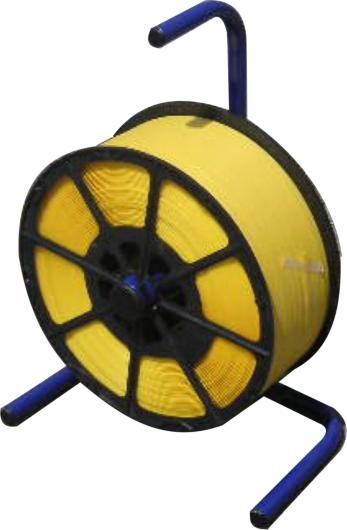 Strapping reel holder floor standing