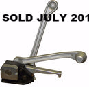 Metal banding tensioner