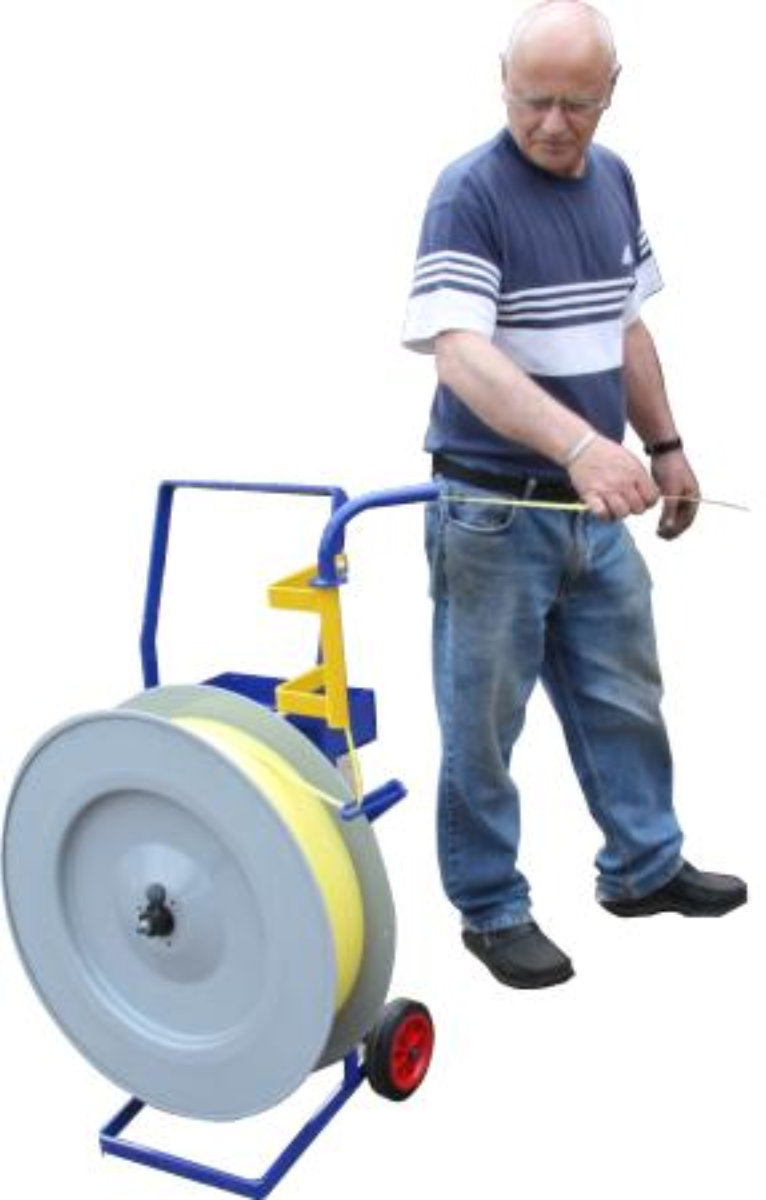 Steel & Plastic Strapping safety trolley