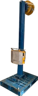 Semi automatic horizontal strapping machine for growers