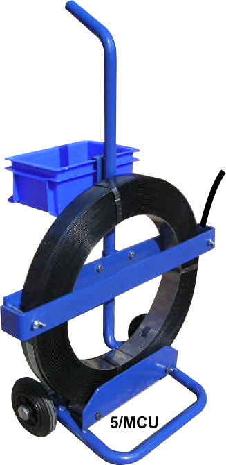 Ribbon and Osc steel strap trolley