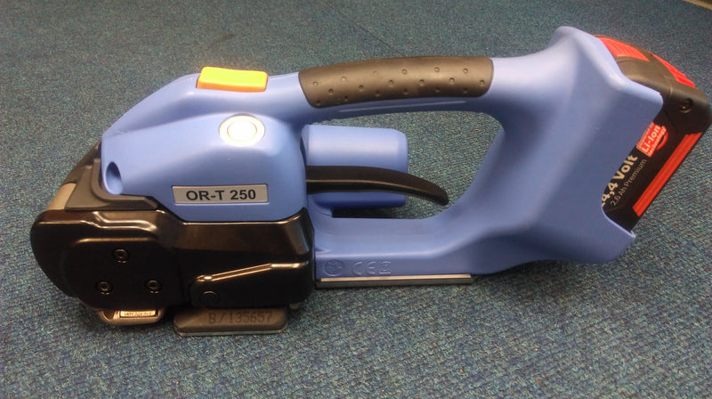 Used battery powered plastic strapping tool OR-T25