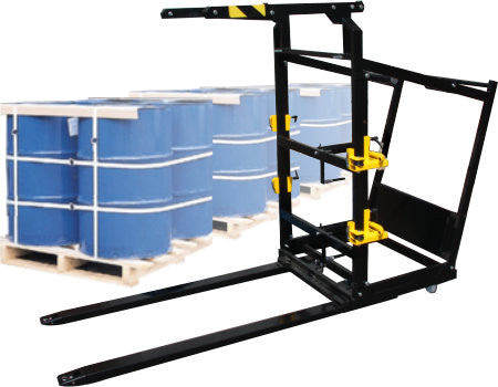 PALLET STRAPPING MACHINE FOR DRUMS