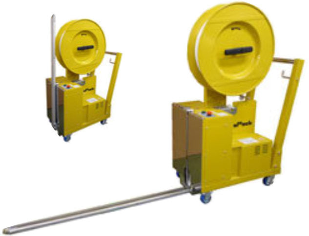 Mobile Pallet Plastic Strapping Machine