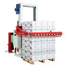Horizontal pallet strapping machine