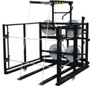 Horizontal pallet strapping machine
