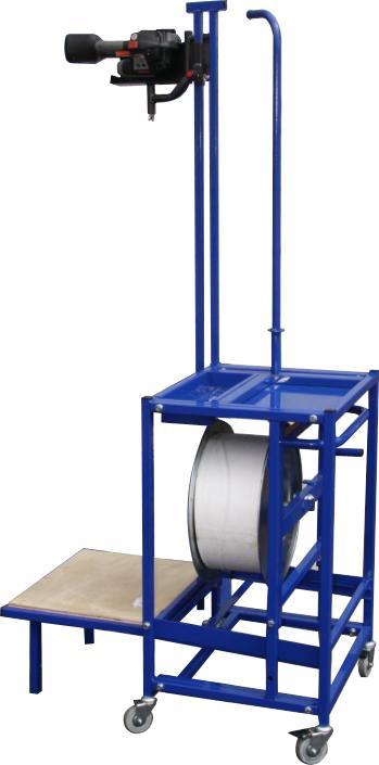 Friction Weld Bander tool support trolley