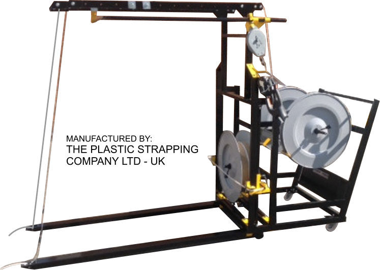 MOBILE PALLET STRAPPING MACHINE